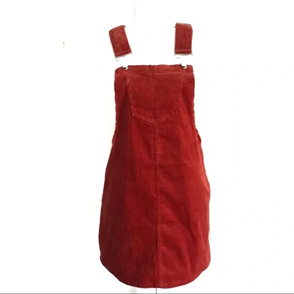 #034 - NWT J For Justify Corduroy Overall Dress. - Picture 2 of 9